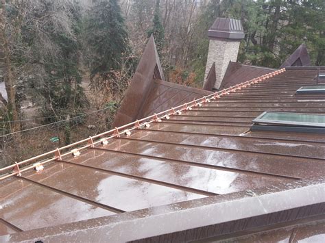 Snow Guards For Metal Roofs Fine Metal Roof Tech