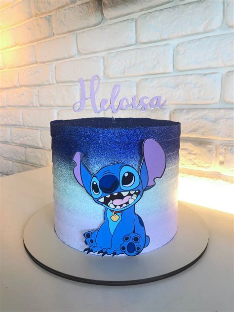 Ideias De Bolo Lilo E Stitch Aniversario Infantil Bolo No Ponto