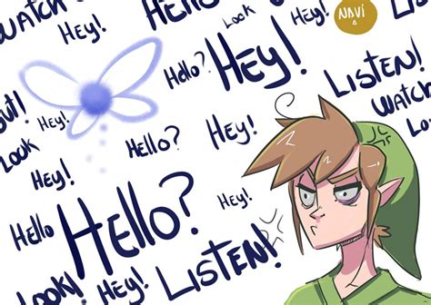 The Legend Of Zelda Link S Sidekicks Navi Hey Listen Ocarina Of