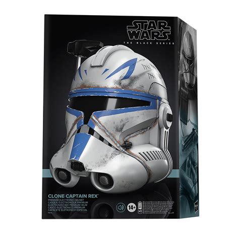 Star Wars The Black Series Captain Rex Premium Electronic Helmet Prop ...