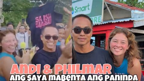 Andi Eigenman At Philmar Alipayo Sobrang Saya Dinumog Ng Turista Ang