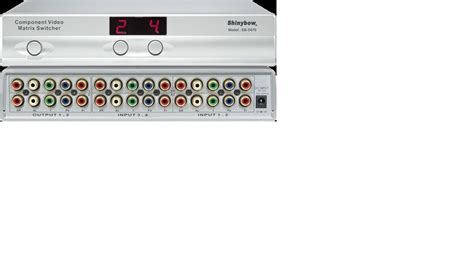 4x2 Component•audio Matrix Switcher