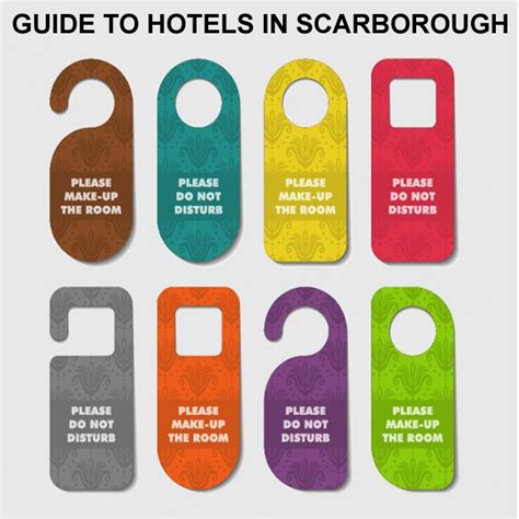 Guide to Hotels in Scarborough North Yorkshire