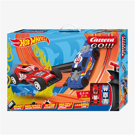 Carrera GO Hot Wheels 6 4 Racetrack Set Worldshop