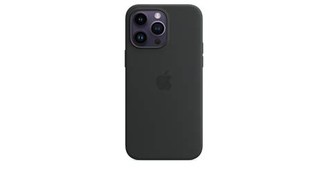 Iphone 14 Pro Max Silicone Case With Magsafe Midnight Apple