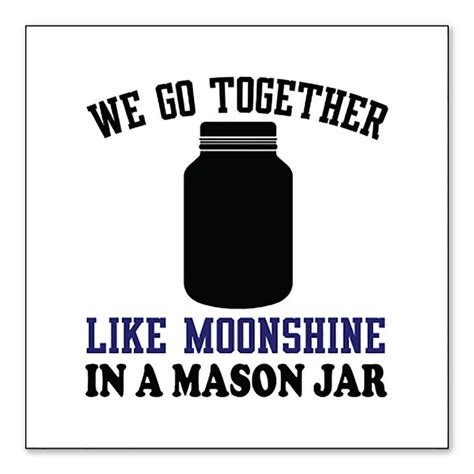 Moonshine Jar Decals