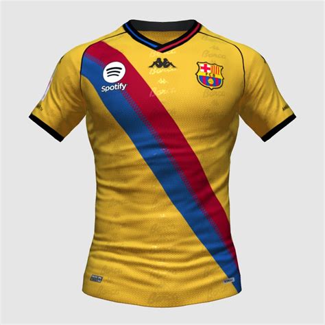 Fc Barcelona X Kappa Away Kit Concept Fifa Kit Creator Showcase