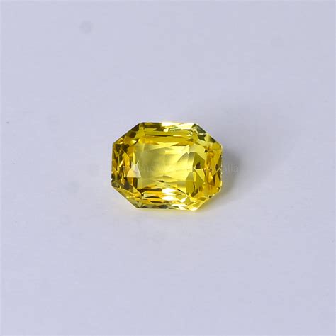 2 49 CT NATURAL YELLOW SAPPHIRE RADIAN MIX SHAPE UNHEATED