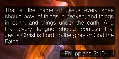 Philippians 210 11 — Berea Project Philippians Names Of Jesus