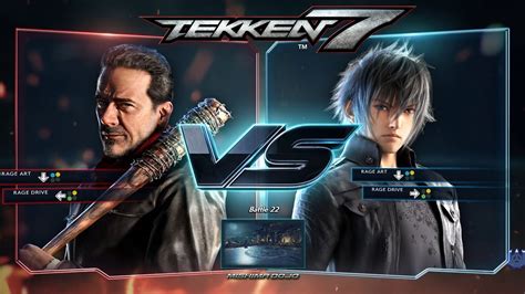 Playing New Characters of Tekken 7 - Negan vs Noctis - Tekken 7 ...