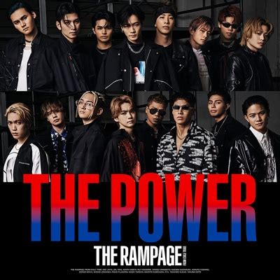 特典ポスター付 THE POWER MUSIC VIDEO盤 DVD THE RAMPAGE from EXILE TRIBE