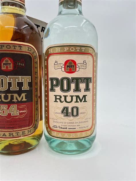 Pott St Maarten Rum B S Cc Bottles Catawiki