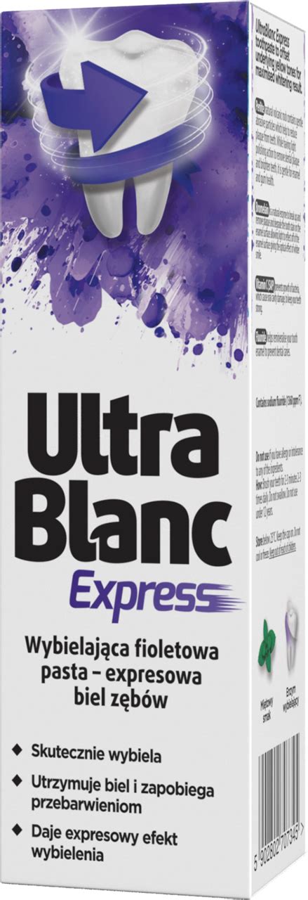 ULTRABLANC Express pasta do zębów wybielająca 75 ml Drogeria