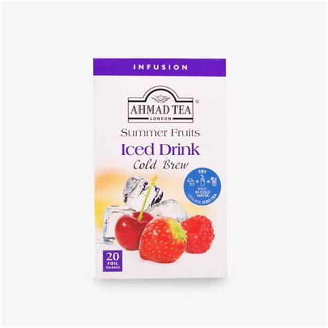 Ahmad Tea Summer Fruits Cold Brew Iced Drink Teabags Shopee Malaysia