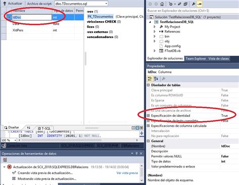 Visual Basic NET Generar el índice automáticamente con Identidad en