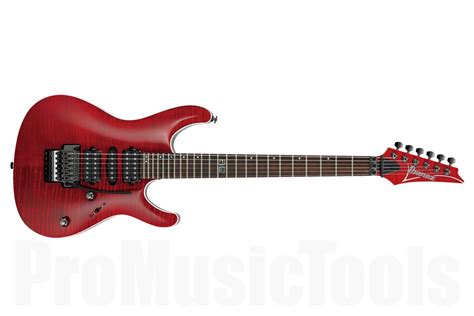 Ibanez Kiko Trr Kiko Loureiro Signature Transparent Ruby Red