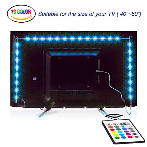 Led Tv Backlight Maylit M Ft Rgb Neon Accent Led Lights Strips