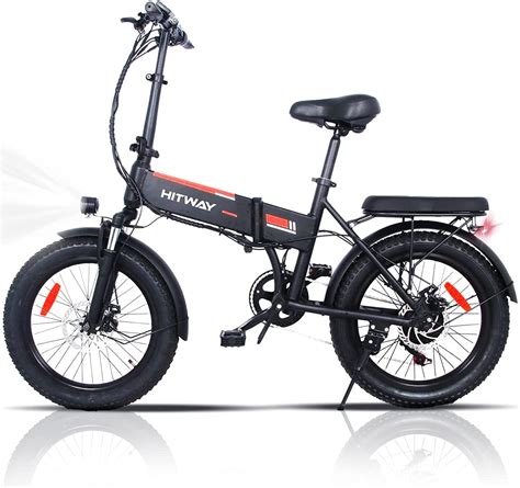 HITWAY Electric Bike For Adults 20 X4 0 Fat Tire Electric Bicycle With