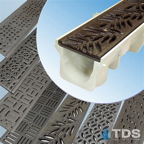 Trench Drain Systems 24 Inch Decorative Catch Basins Trench Drain