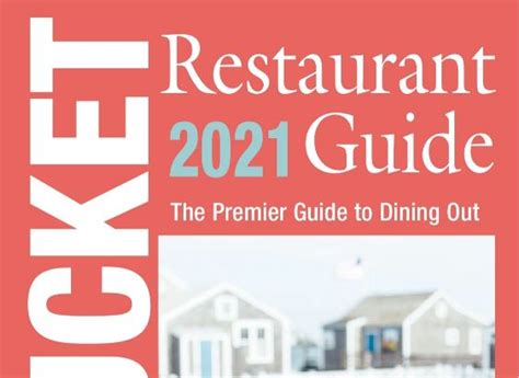 Nantucket Restaurants 2021