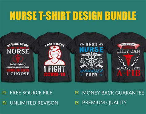 Nurse T Shirt Design Bundle On Behance