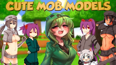 Minecraft Mods Cute Mob Models Anime En Minecraft Game 24 Giờ