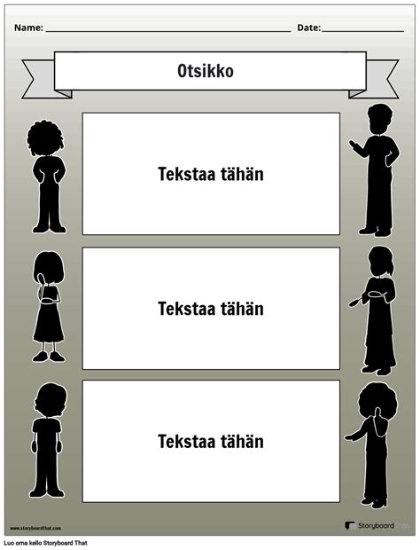 Ta Portrait Bw Storyboard Par Fi Examples