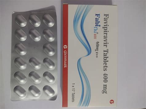 Favipiravir 400 Mg Tablet Fabiflu At Rs 1200 Box FabiFlu Tablet In