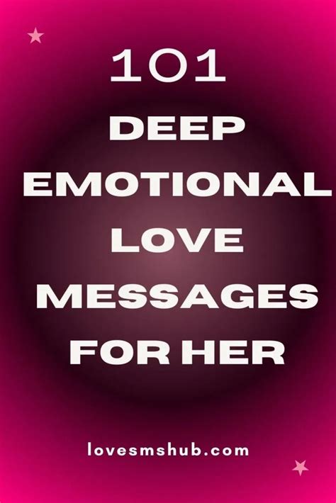 Deep Love Messages For Her Romantic Gems Of Affection Love