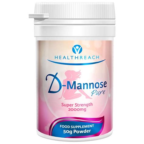 Healthreach D Mannose Powder 50g Multiple Options Plantx Uk