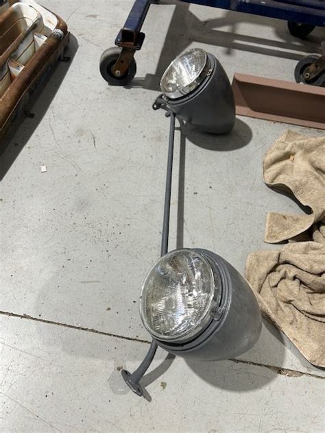 SOLD HOT ROD LIGHTS WITH HEADLIGHT BAR The H A M B