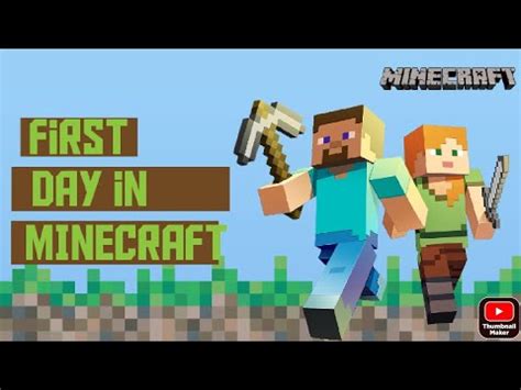 First Day In Minecraft Poket Edition Survival YouTube