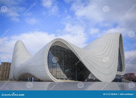 Heydar Aliyev Center, Famous Architectural Landmark Building In Baku By ...