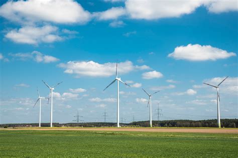 Free Images Field Prairie Windmill Environment Power Line