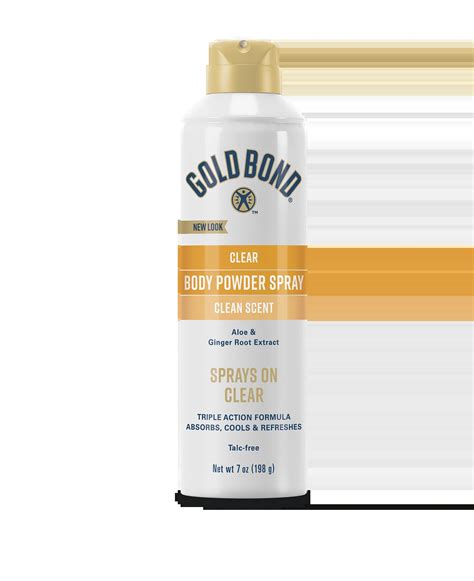 Clear Body Powder Spray | Gold Bond®