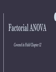 Anova Factorial Pdf Factorial Anova Covered In Field Chapter