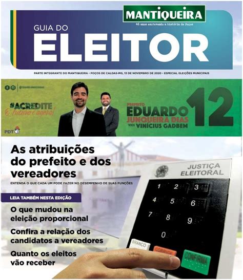 Pdf Executivo Saiba O Que Um Guia Do Eleitor Mantiqueira Po Os