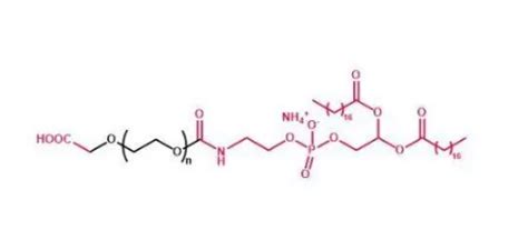 DSPE PEG COOH MW 5k 二硬脂酰基磷脂酰乙醇胺 聚乙二醇 羧基 DSPE PEG Acid UDP糖丨MOF丨金属有机框架丨