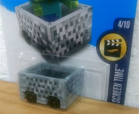 Minecraft Minecart Hot Wheels Meses Sin Intereses