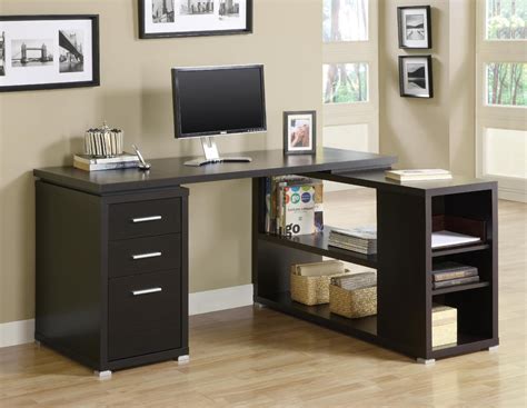 Monarch Specialties Computer Desk Cappuccino Left Or Right Facing Corner