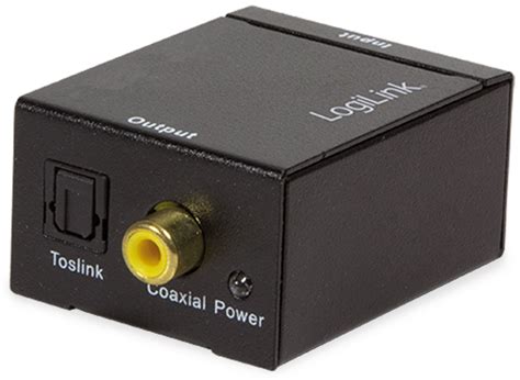 LOGILINK Audio Konverter CA0102 Cinch Zu Koax Und Toslink Online