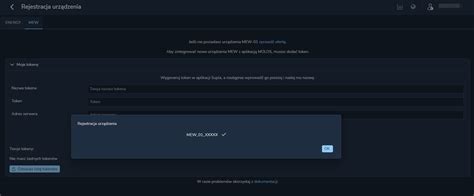 Rejestracja Urządzeń Dokumentacja Molos