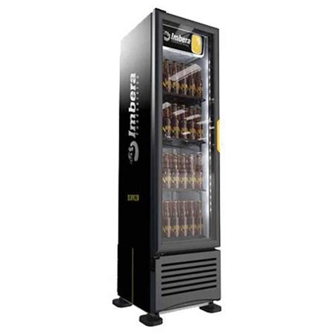 Refrigerador Imbera Ccv Vertical Cervecero Puerta Cristal Pies