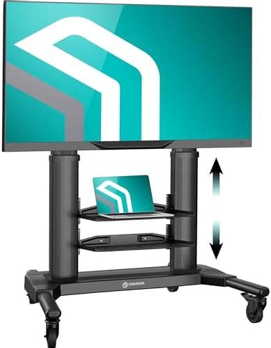 Amazon Onkron Mobile Tv Stand For Inch Tvs Up To Lbs