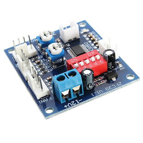 Dc V Four Wire Thermostat Pwm Pc Cpu Fan Temperature Control Speed