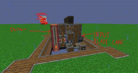 Compact lava farm - CreateMod