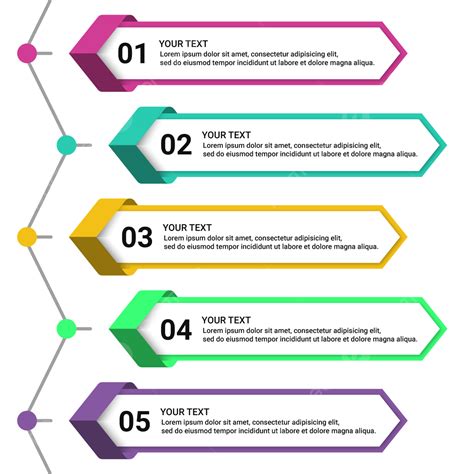 Latar Belakang Transparan Templat Infografis Modern Infografis Bisnis