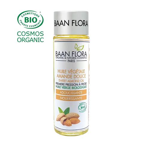 Huile Végétale Amande Douce Bio Baan Flora