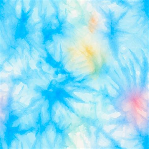 Premium Vector Watercolor Tie Dye Seamless Pattern