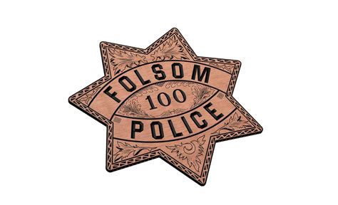 Folsom Police Badge Svg Etsy